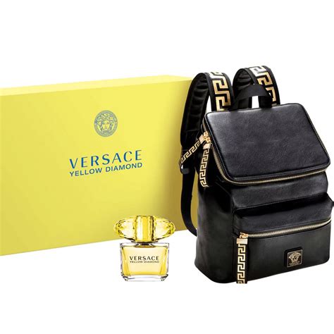 versace clearance backpacks|Versace cologne with free backpack.